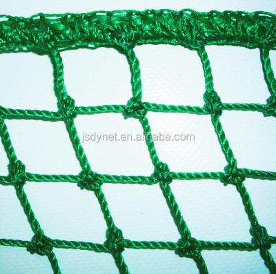 China Multifilament PE Net Cargo Cover Trailer Fish Farming Net Cage for sale