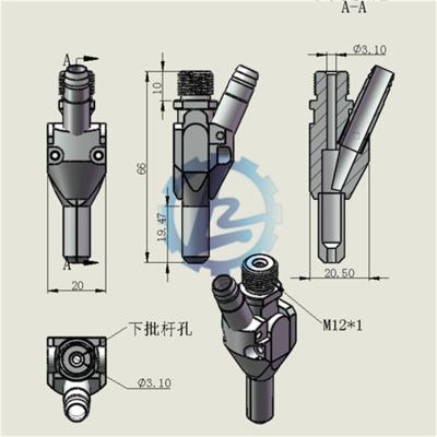 China Manufacturing Plant Automatic Locking Screw Machine Accessories for sale