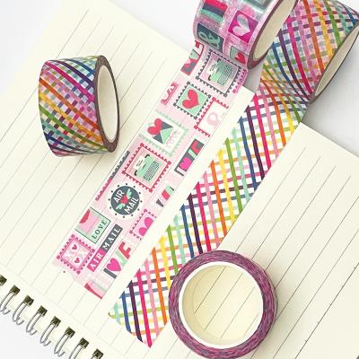 China DIY Craft Decoration Waterproof Custom Printed Washi Tape for sale