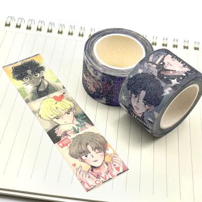 China New Custom Design Waterproof Rose Gold Foil Washi Tape Chinese Style With Logo for sale