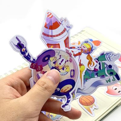 China Wholesale Waterproof Logo Brand Design Vinyl Die Cut Custom Stickers Card Sticker Master Pack for sale