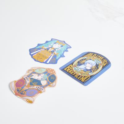 China Waterproof Vinyl Custom Waterproof PVC Die Cut Stickers Logo Printing For Planner for sale