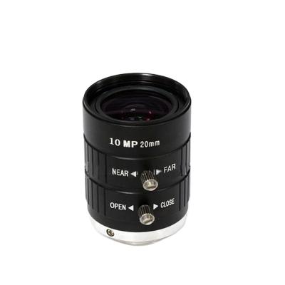 China 10 Megapixel 20mm Industrial Lens Manual Focus C Mount Lens For 1