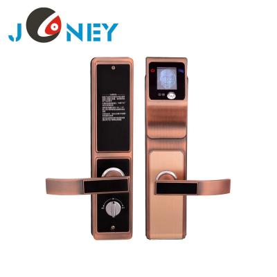 China Yes 3 inch touch screen face recogntion smart biometric door lock for sale