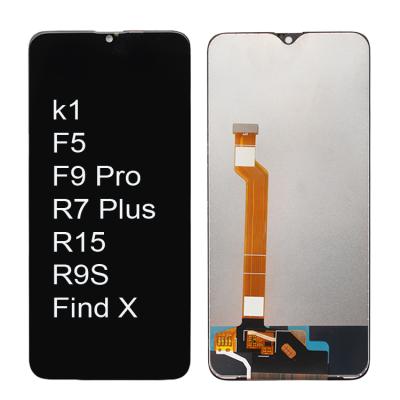 China Best Price Original LCD Display Touch Screen Digitizer Replacement Assembly For oppo f7 f9 pro r7 plus r15 find x Reno 2 3 Z K1 F7 f9 pro r7 plus r15 r9s find x reno 2 3 z k1 for sale