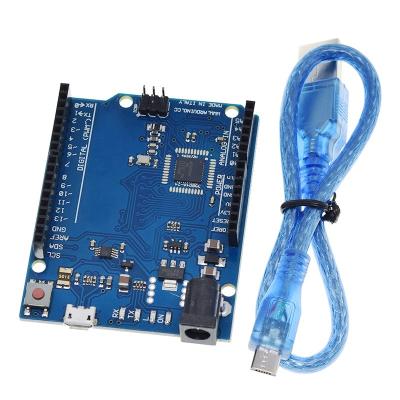 China . Original TZT Leonardo R3 Microcontroller Development Atmega32u4 Board With USB Cable Compatible For Arduino DIY Starter Kit for sale