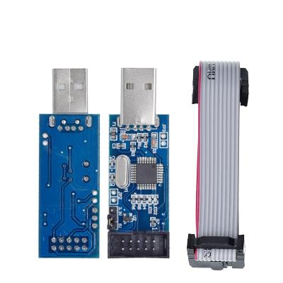 China . USB Programmer ATMEGA8 ATMEGA128 ATtiny/CAN/PWM 10 Pin Wire TZT Module 1Set USBASP USBISP AVR DIY + 10 Pin To 6 Pin Adapter Board for sale