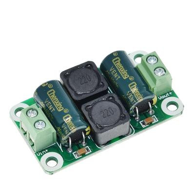 China 0-50V 4A DC Power Supply Filter Panel Class D Power Amplifier Interference Suppression Board Car EMI Industrial Control Panel Power Supply Filter Board for sale