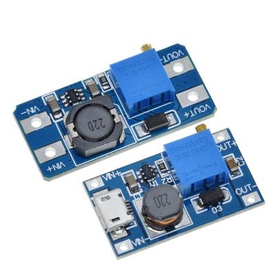 China . TZT MT3608 DC-DC Step Up Converter Booster Power Supply Module Boost Booster Board Max Output 28V 2A for sale