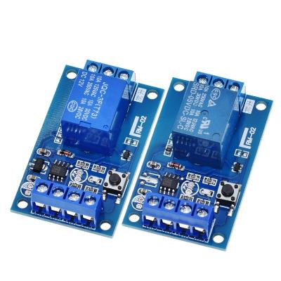 China TZT 5V 12V Bistable Relay Modified Car Module Single Bond Start and Stop Button Switch One Key Self Locking For Arduino Bistable Relay Module for sale