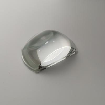 China Automative Automobile LED Headlight Customized Led Optical Glass Cylinder Lens Aspherical Glass Lens for sale