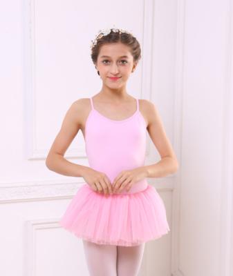 China wholesale girls ballet skin-friendly ballet tights with tutu skirts shaping dancewear girl tutu dance wear skirts ballet dresses for sale