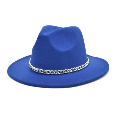 China Designer Hats For Men Fedora Hats Women Wholesale 2021 Autumn Women's Hat Vintage White Image for sale