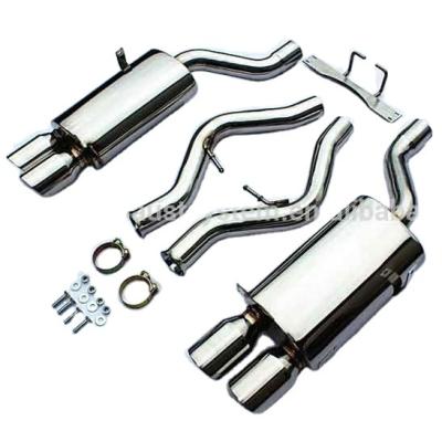 China Sport racing cat-back durable stainless steel exhaust car parts China factory cost-performance for sale