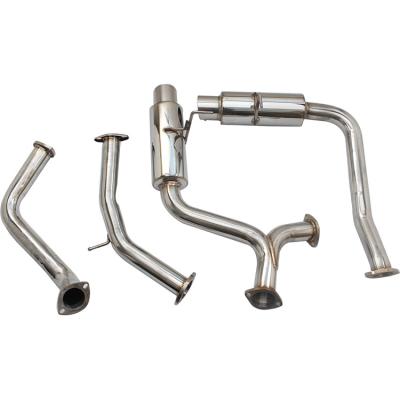 China Increase Horsepower And Speed ​​Exhaust System Auto Parts Dual Path Catback Stainless Steel Exhaust Downpipe Kit for sale