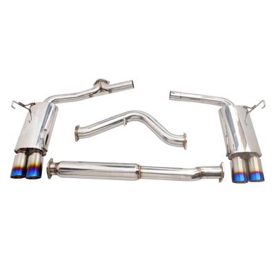 China Sport Racing High Quality Electric Exhaust Valve Catback Quad Tips Valve Catback System for sale