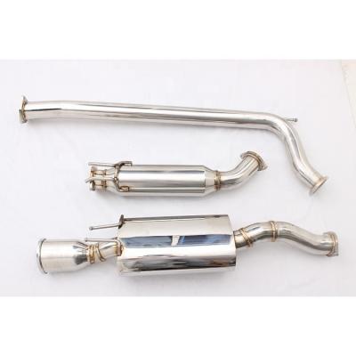 China Sport Racing High Performance Cende Automotive Exhaust System With Catback And Valve for sale