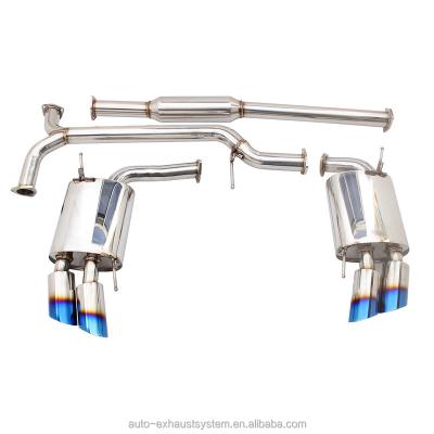 China Sport Racing And Universal Durability Cat-back High Performance Auto Engine Parts Exhaust Device for sale