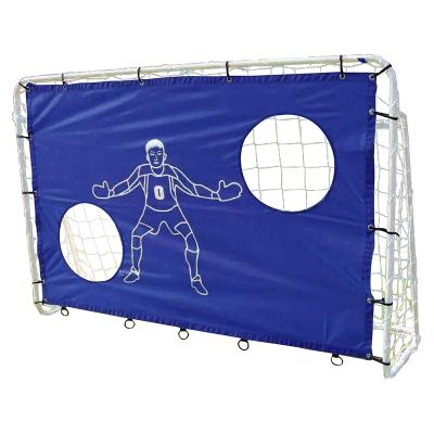 China New Easy Assembly Professional Target Shot Portable Outlet Team Training Kids Football Goal Soccer Goal for sale