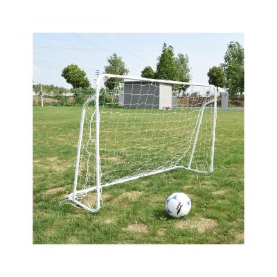 China Mamufacturers Easy Removable Target Soccer Goal Assembly 182X122X60 Steel Soccer Goal Post For Sale for sale