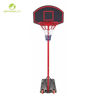 China Easy Assembly 160-210cm Indoor Portable Target Stand Adjustable Basketball Hoop for sale