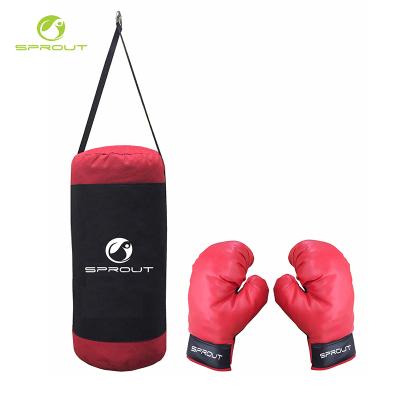 China PU Color Custom Kids Small Kick Boxing Hanging Chain Sandbags For Kids for sale