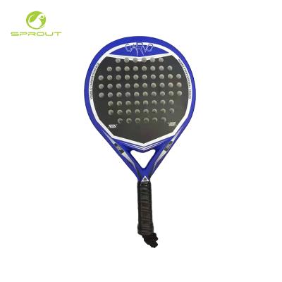 China High Quality Padel Racchetta 3K 12K 18K Custom Carbon Fiber Padel Rackets Paddle for sale