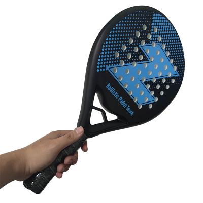 China High Quality Custom Paddle 3K 12K 18K Custom Padel Tennis Racket Carbon for sale