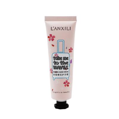 China 30ml cosmetics laminated cosmetic tube packaging with screw cap for hand cream for sale