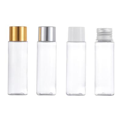 China Luxury Wholesale Cosmetic Bottle Toner Lotion Packaging PET Plastic Bottle for sale