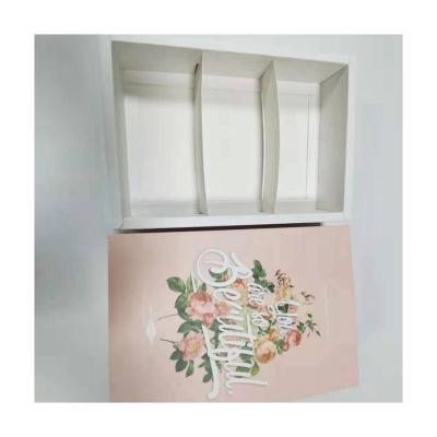 China Factory supply attractive price drawer box packaging rose handmade high quality paper gift box for sale