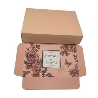 China Customized Handmade LOGO Cosmetic Hard Paper Gift Box Foldable Factory Wholesale With Magnet Sealed Gift Boxes for sale