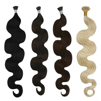 China unprocessed straight hair silk extensions straight hair extensions cabello 3c i stragiht top quality itip hair extensions for sale