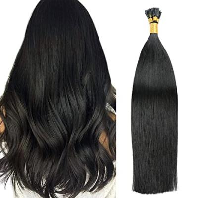 China stragiht silk keratin stick i tip extensions, straight i tip hair extensions, remy hair 100 hair i tip extensions 2 gram for sale