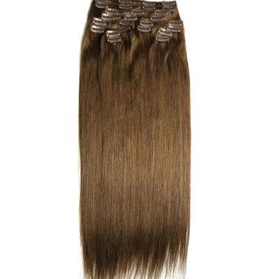 China stragiht silk clip in hair 100% long black, hair extensions extensions clip in real hair, clip in hair extension for sale