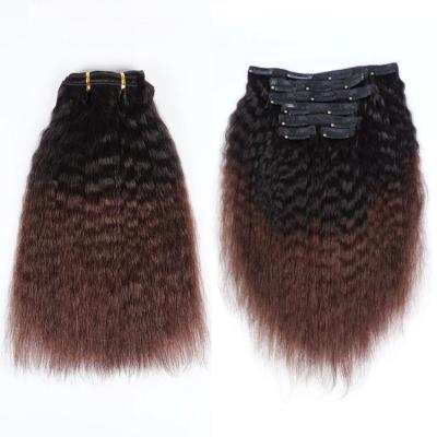 China Curly Black Clip In Hair Extension For White Women, Russian Remy Hair Extensions Clip In, 28 260g Clip In Hair Extensions for sale