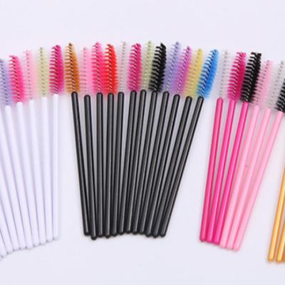 China Eyelash Extension Brush OEM Blackhead Nose Wash Makeup Brush Small Cleansing Eye Lash Make Sweeps Lashes White Eyelash Extension White Cleaning Black for sale