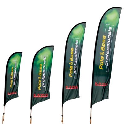 China FLYING FLYING Banner Poles in Three Different Sizes Administer Flagpole Feather Banner Pole Teardrop Banner for sale