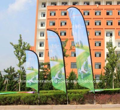 China Fiberglass Epoxy FEATHER FLAG ADVERTISING KITS for sale