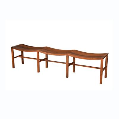 China Elegance Modern Design Bench Chair Solid Wood Commercial Bench For Dining Room for sale