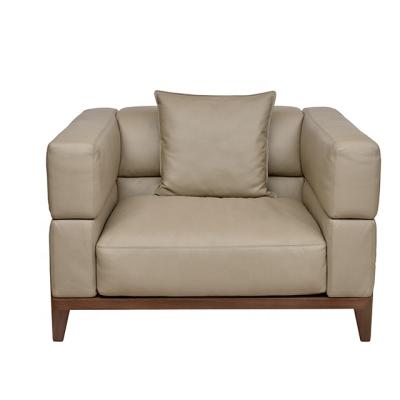 China Elegance Sofa Chair Single Living Room With 1 Seater Sofa In Wooden Sofa Legs for sale