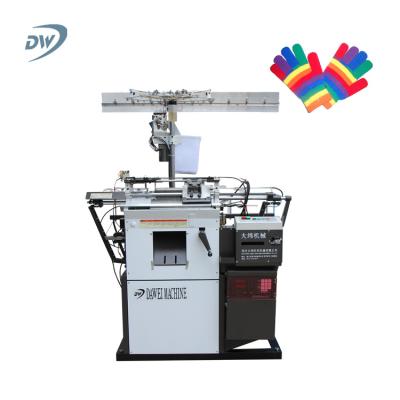 China DAWEI 6 Color Flat Knotter Cotton Glove Machinery for sale