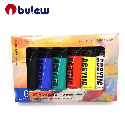 China Free Sample 75ml Acrylic Paint For Painting Acrylic Artistic Paints BV-AC75P for sale