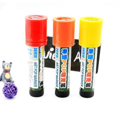 China 6mm Refillable Ink Pop Advertising Paint Permanent Marker Pen For Painting for sale