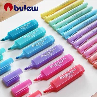 China Large Capacity Bview Art Beautiful Pen 8 Colors Vivid Highlighter Bar for sale