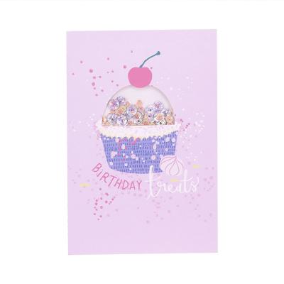 China Europe Kids Funny Musical Invitation Handmade Happy Birthday Card with Glitter for sale