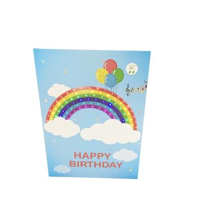 China Programmable Europe Supplier MP3 Singing Happy Birthday Musical Greeting Card Chinese Invitation Card for sale