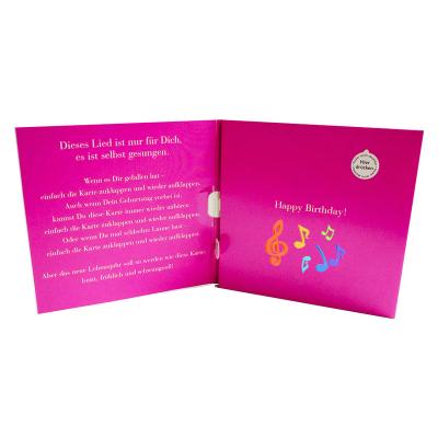 China Europe Custom Design Farewell Party Music Invitation Cards for sale