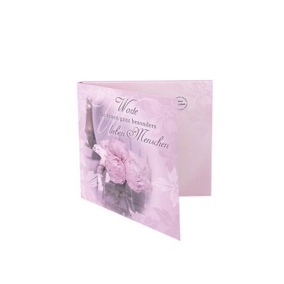 China Custom Unique Europe Voice Recording Musical Wedding Invitation Card 4 Color for sale