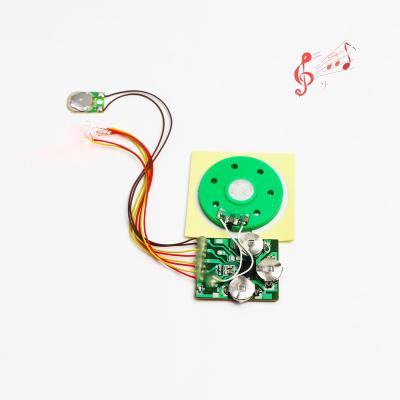 China Light Sensor Control LED Music Light Custom Sound Chip For Link And Toys for sale